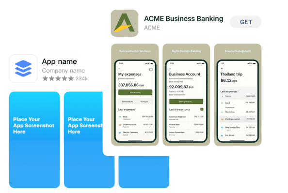 ACME app store - brand it
