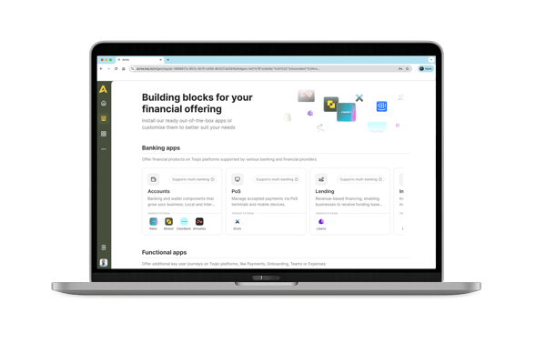 Toqio laptop building blocks