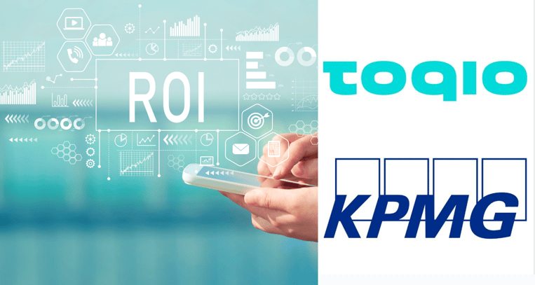 Toqio and KPMG logos for co-authored blog